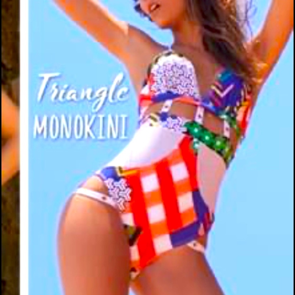 💋Sexy Triangle Monokini One Piece Swimsuit💋